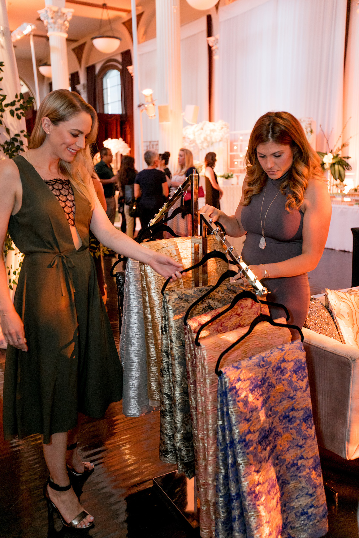 Hylah White Special Events, Linen, Bottega Louie, Luxe Linen, Luxe Launch